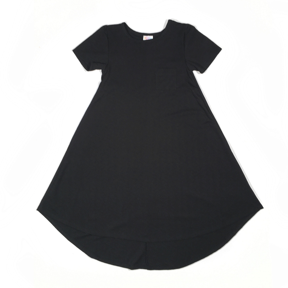 NWOT SOLID BLACK Carly Dress! Lularoe